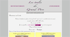 Desktop Screenshot of lestoilesdegrandpere.com